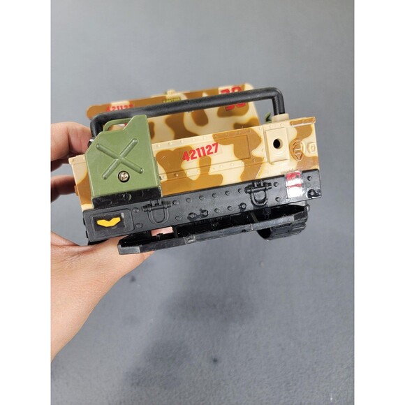 Vintage 1997 Lanard Toys Military Humvee Vehicle Camouflage First Lt D.E. Bashaw - Picture 10 of 12
